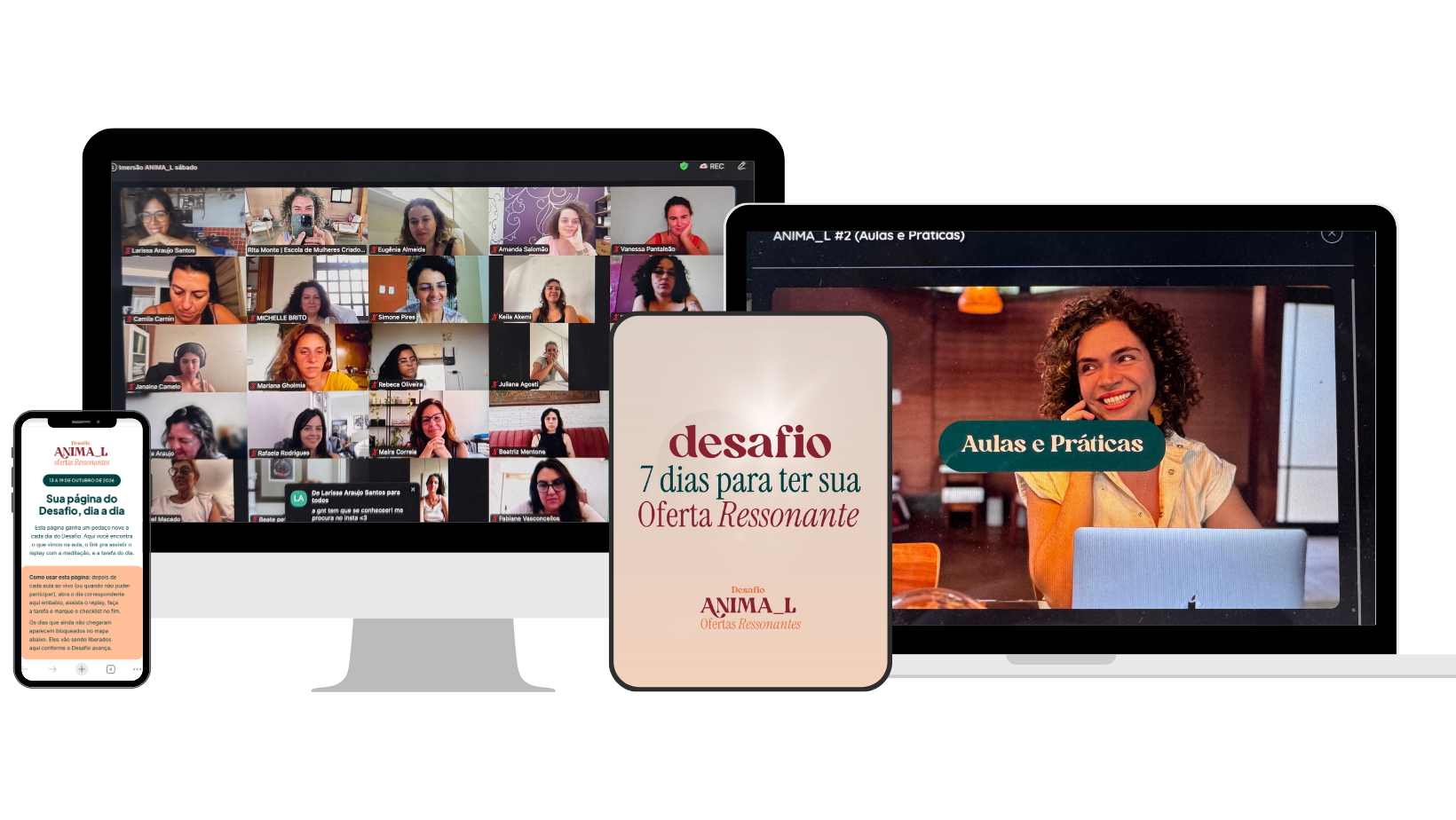 Mockup do Desafio ANIMA_L de 7 dias